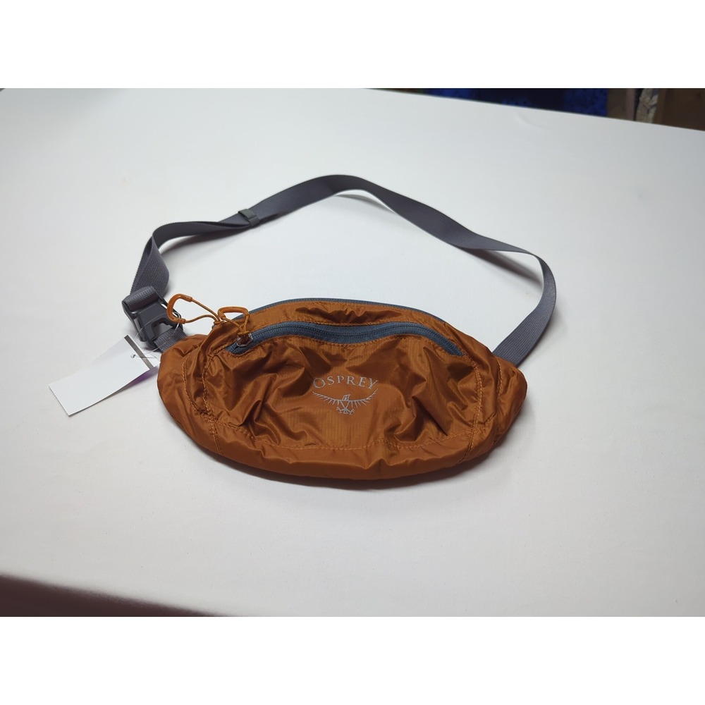 Osprey Ultralight Stuff Waist Pack Orange Ripstop Nylon Hiking Travel Bag